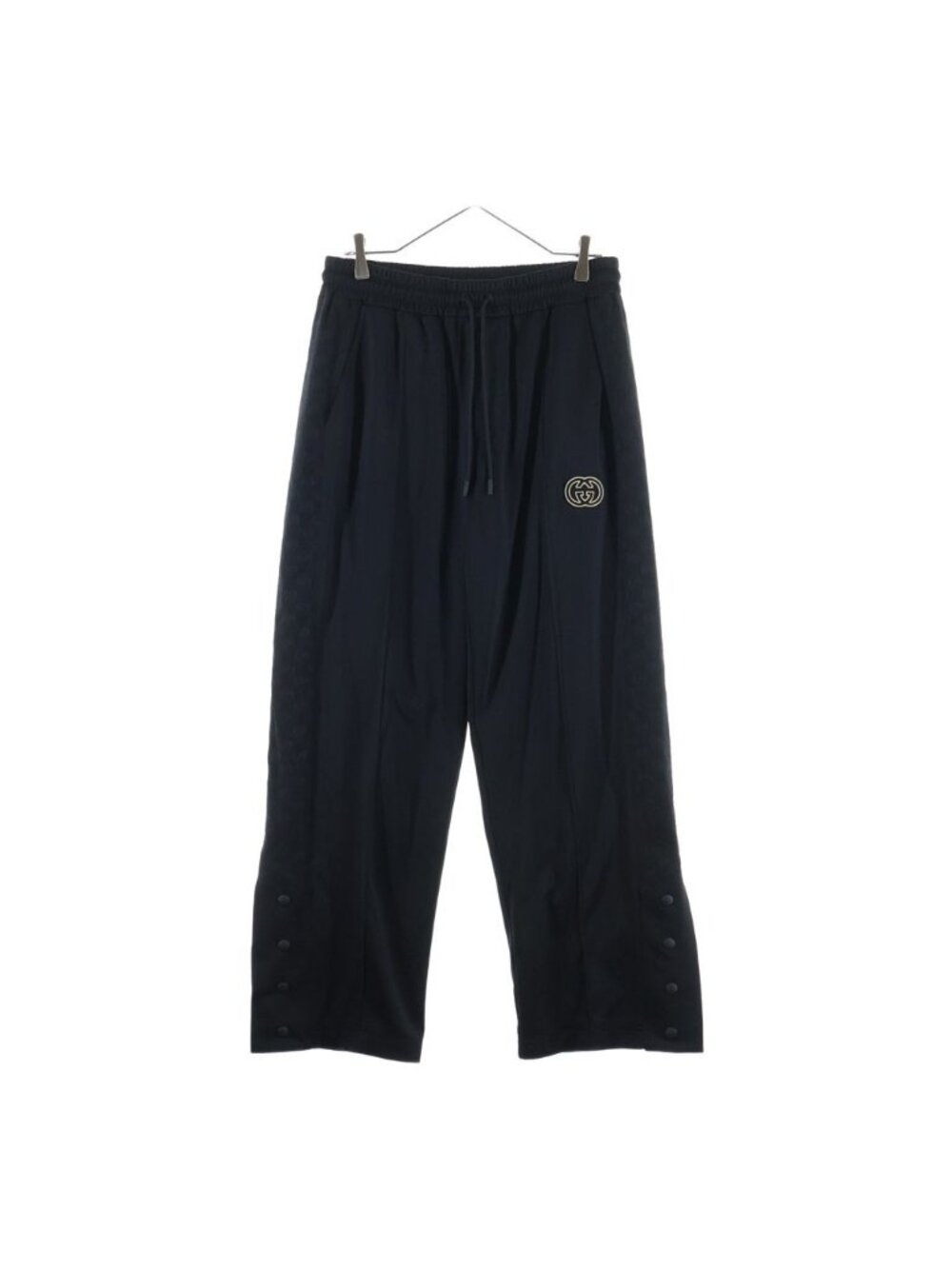 Gucci Track Pants Technical Jersey All Over Print Black
